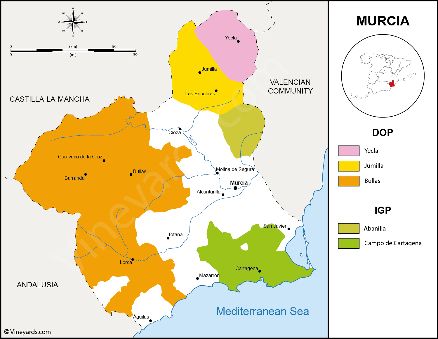 Wine Regions in Murcia